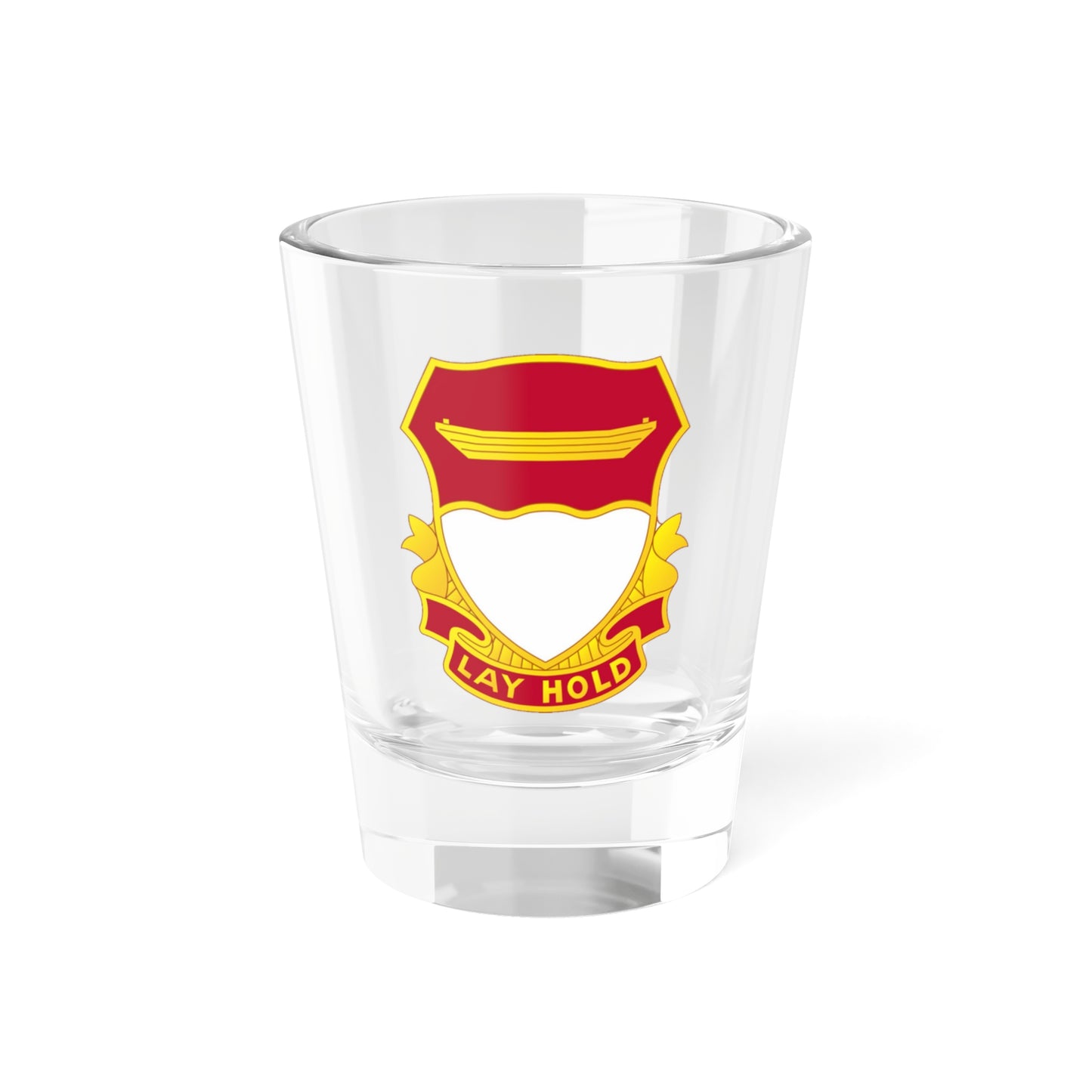 87 Engineer Battalion (U.S. Army) Shot Glass 1.5oz