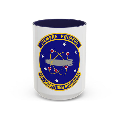 15th Munitions Squadron (U.S. Air Force) Accent Coffee Mug