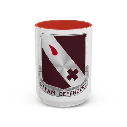 327 Medical Battalion (U.S. Army) Accent Coffee Mug
