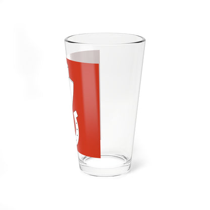 CHE Oerlikon ZH Flag (Switzerland) Pint Glass 16oz