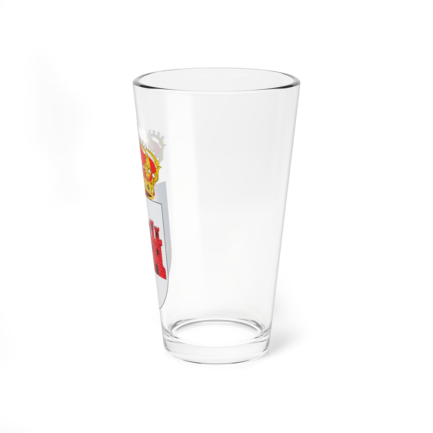 Escudo de Aldea del Obispo (Spain) (Coat of Arms) Pint Glass 16oz