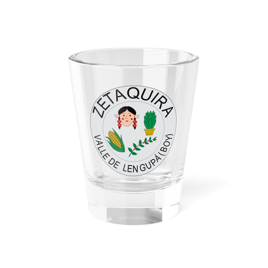 Escudo de Zetaquira (Colombia) (Coat of Arms) Shot Glass 1.5oz