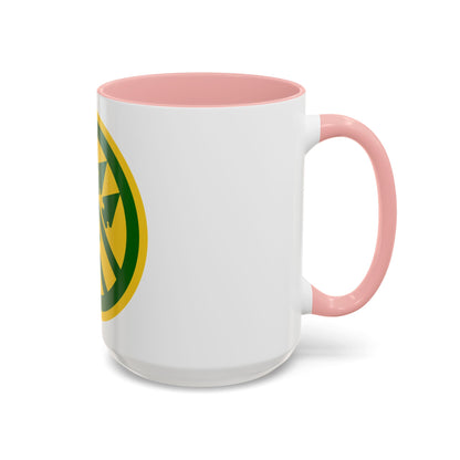 220th Military Police Brigade 2 (U.S. Army) Accent Coffee Mug