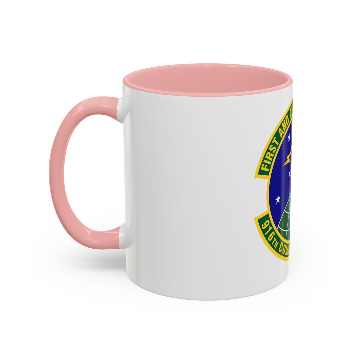 916th Communications Squadron (U.S. Air Force) Accent Coffee Mug