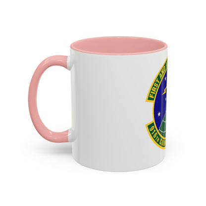 916th Communications Squadron (U.S. Air Force) Accent Coffee Mug