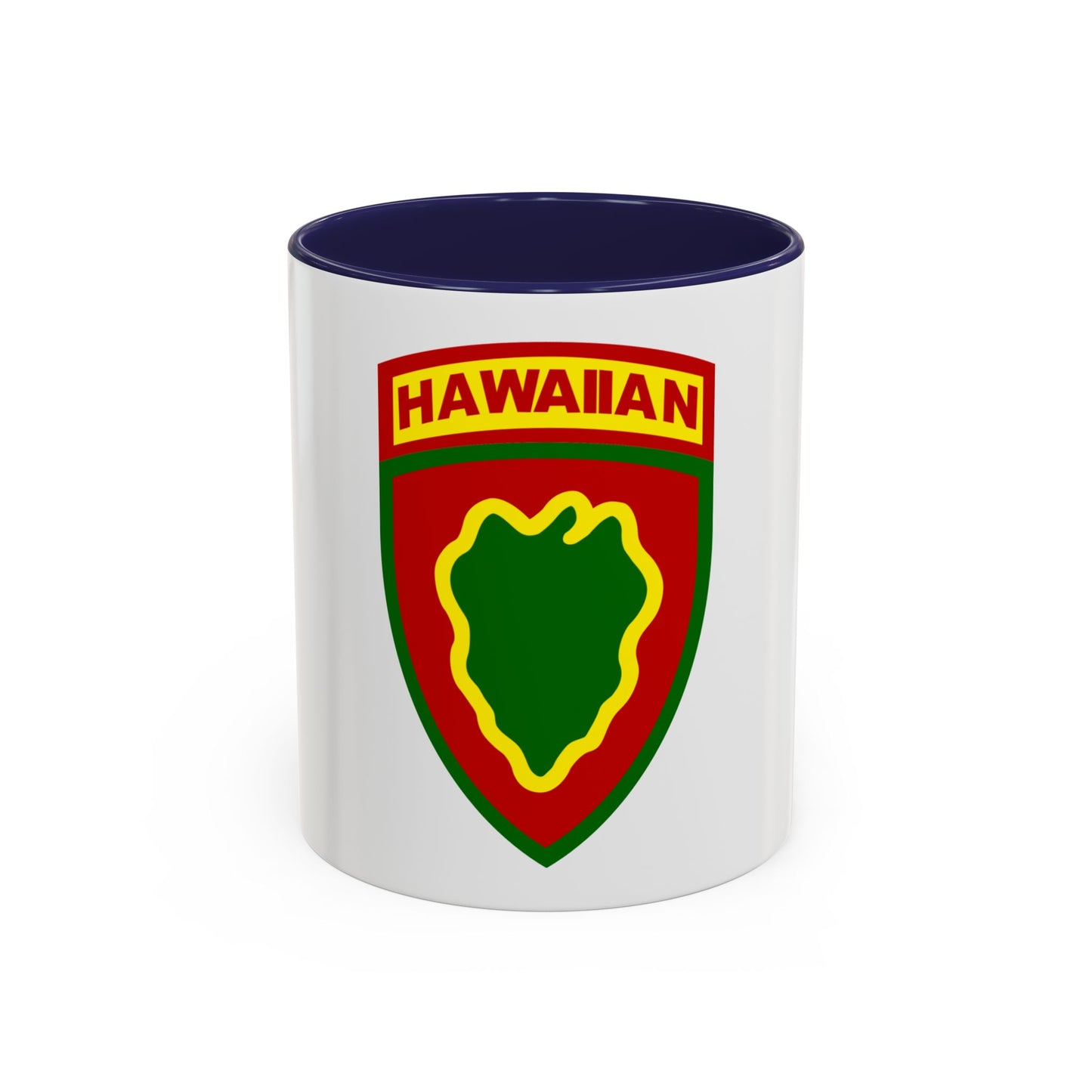 Hawaiian Division (U.S. Army) Accent Coffee Mug