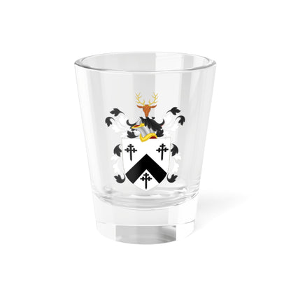 Coat of Arms of John Davenport (United States) (Coat of Arms) Shot Glass 1.5oz
