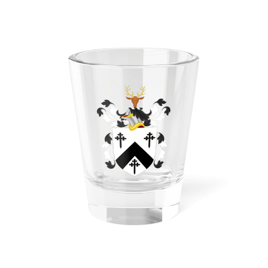 Coat of Arms of John Davenport (United States) (Coat of Arms) Shot Glass 1.5oz