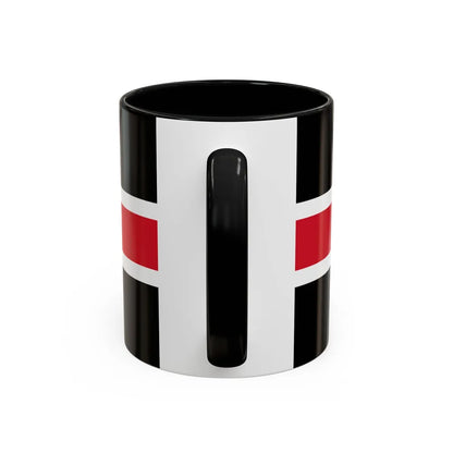 Flag of Durham UK - Accent Coffee Mug-Go Mug Yourself