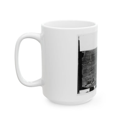 Antietam, Maryland. Dead On Battlefield (U.S. Civil War) White Coffee Mug