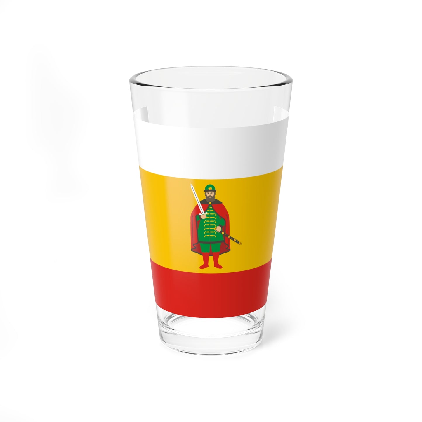 Flag of Ryazan Oblast (Russia) Pint Glass 16oz