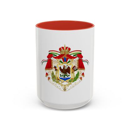Coat of Arms of the First Mexican Empire - Accent Coffee Mug