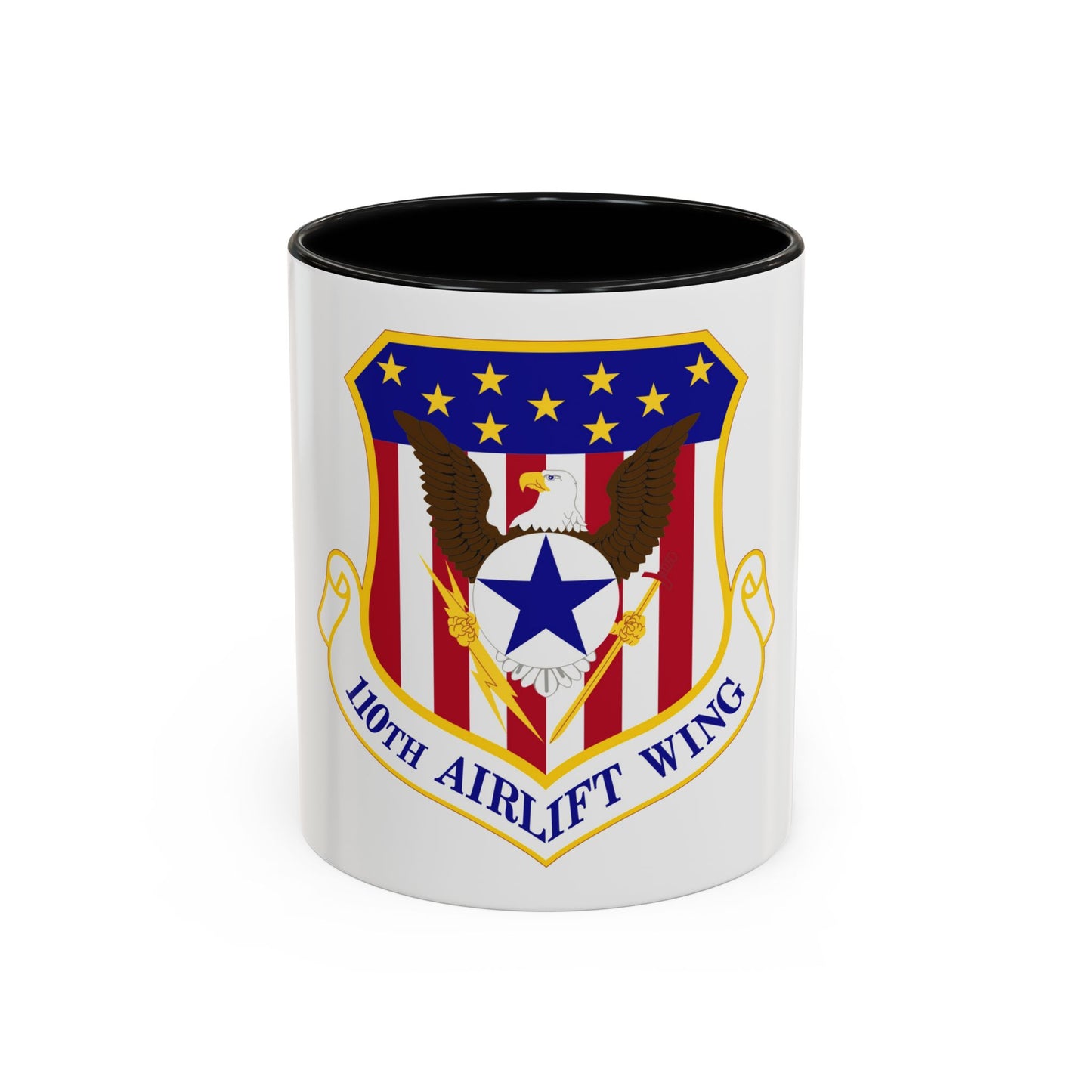 110th Airlift Wing (U.S. Air Force) Accent Coffee Mug