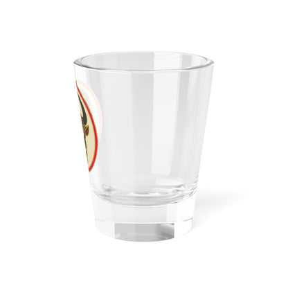 Verre à liqueur 518e brigade de soutien (armée américaine) 1,5 oz