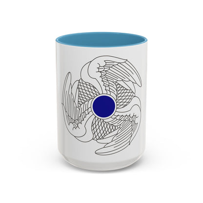 222 Aviation Regiment (U.S. Army) Accent Coffee Mug