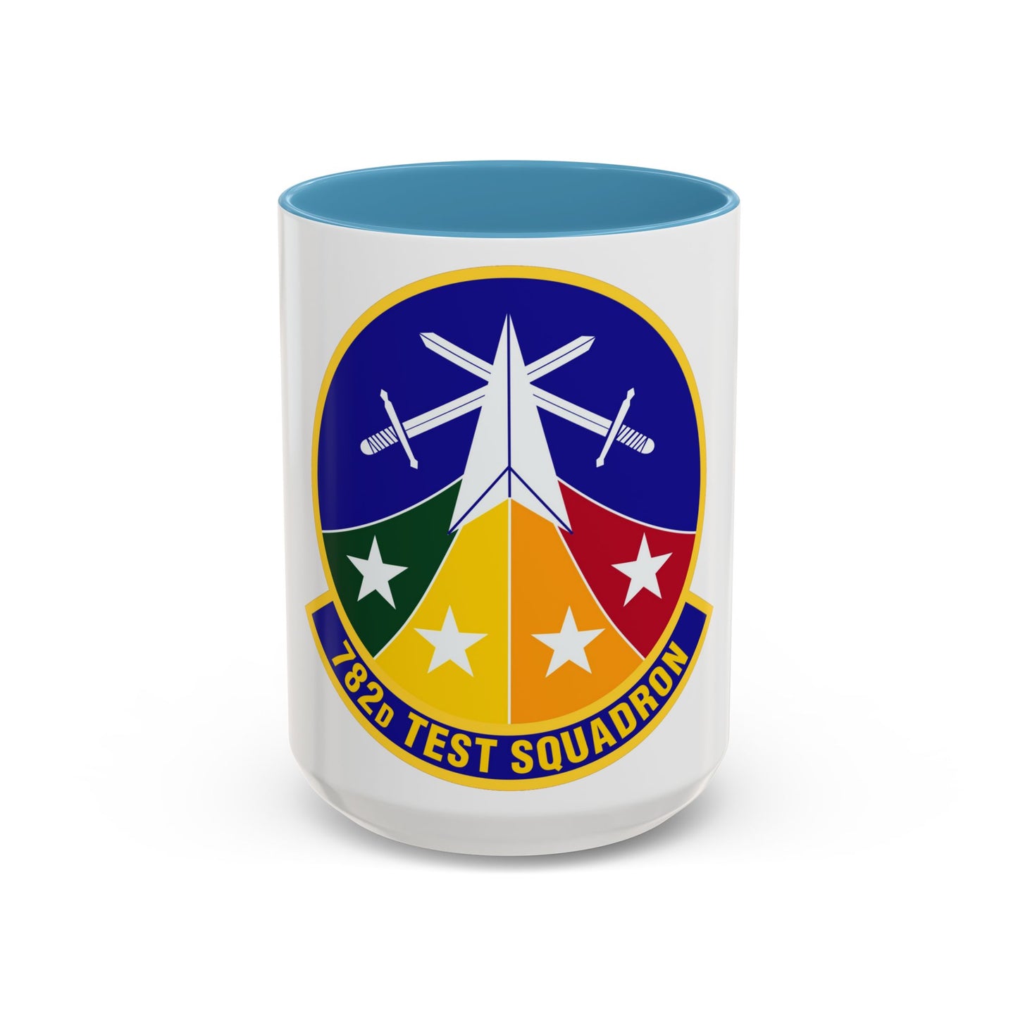 782d Test Squadron (U.S. Air Force) Accent Coffee Mug