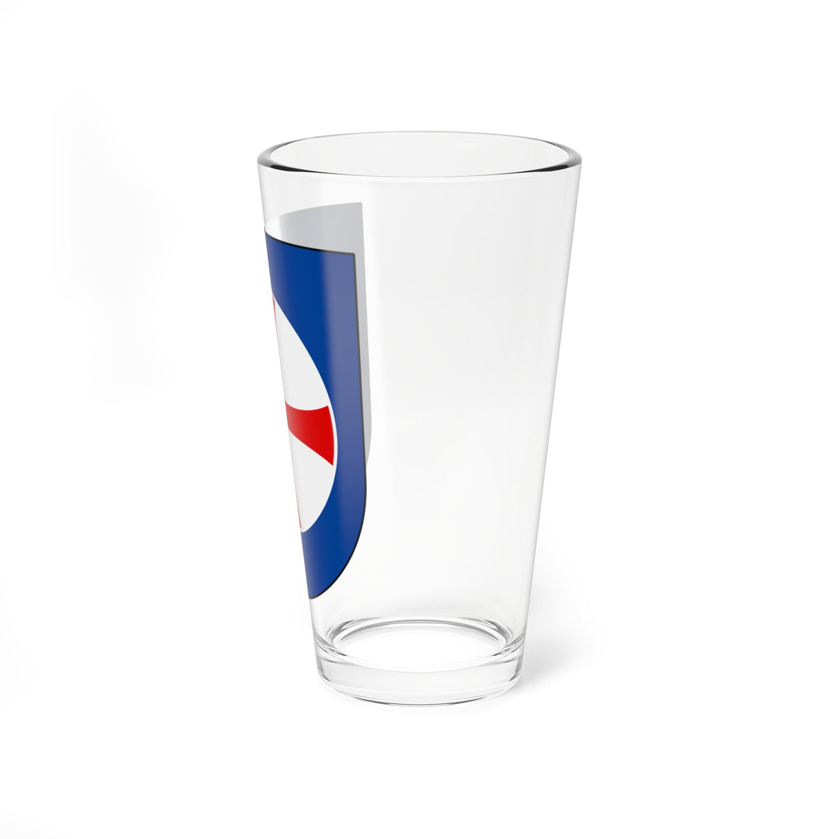 Norrbottens regemente 193. jägarbataljonen Arvidsjaur skvadron vapen (Sweden) (Coat of Arms) Pint Glass 16oz