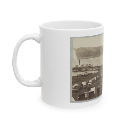 Belle Plain Landing, Va. (U.S. Civil War) White Coffee Mug