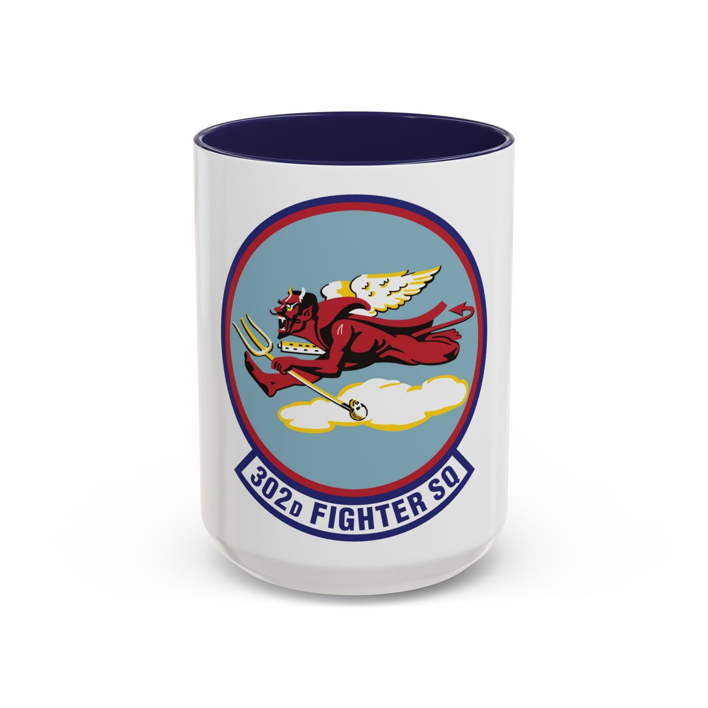 302d Fighter Squadron (U.S. Air Force) Accent Coffee Mug