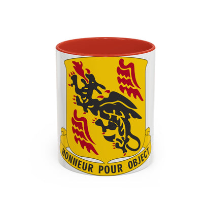 81 Airborne Antiaircraft Artillery Battalion (U.S. Army) Accent Coffee Mug