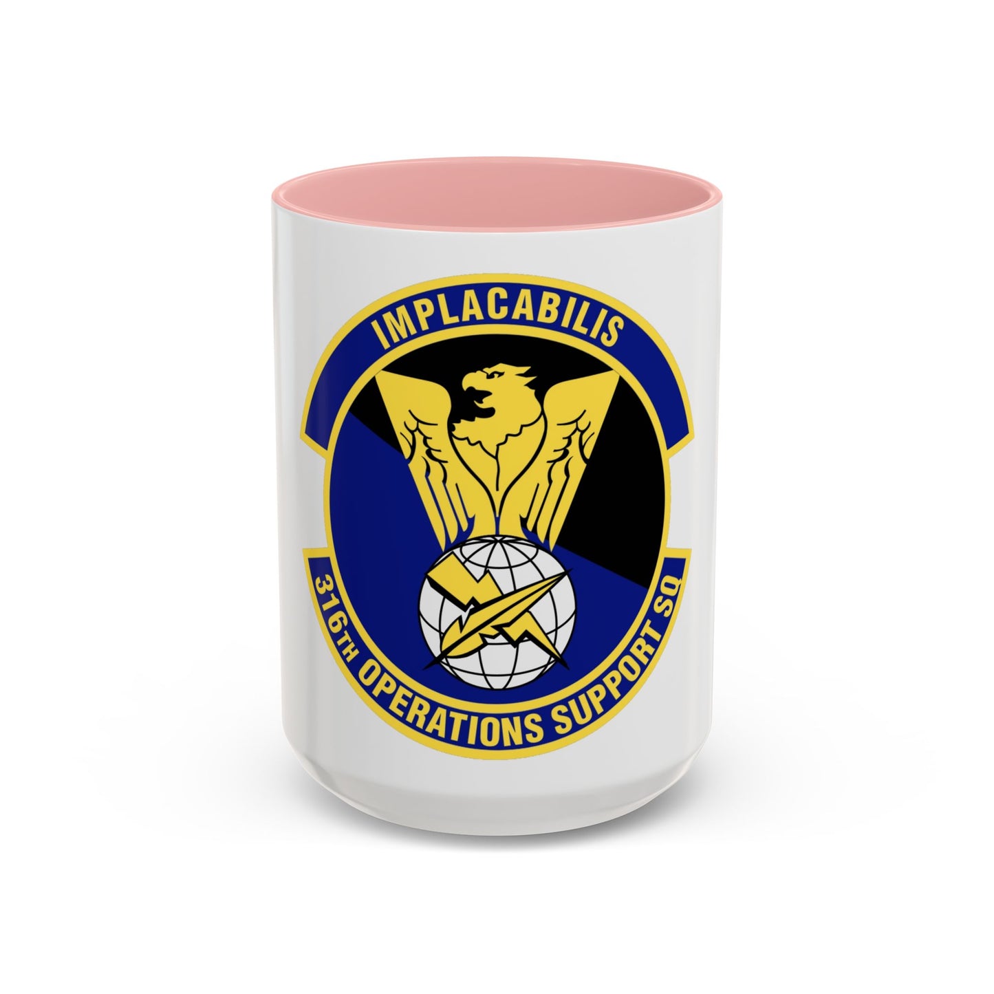 316th Operations Support Squadron (U.S. Air Force) Accent Coffee Mug