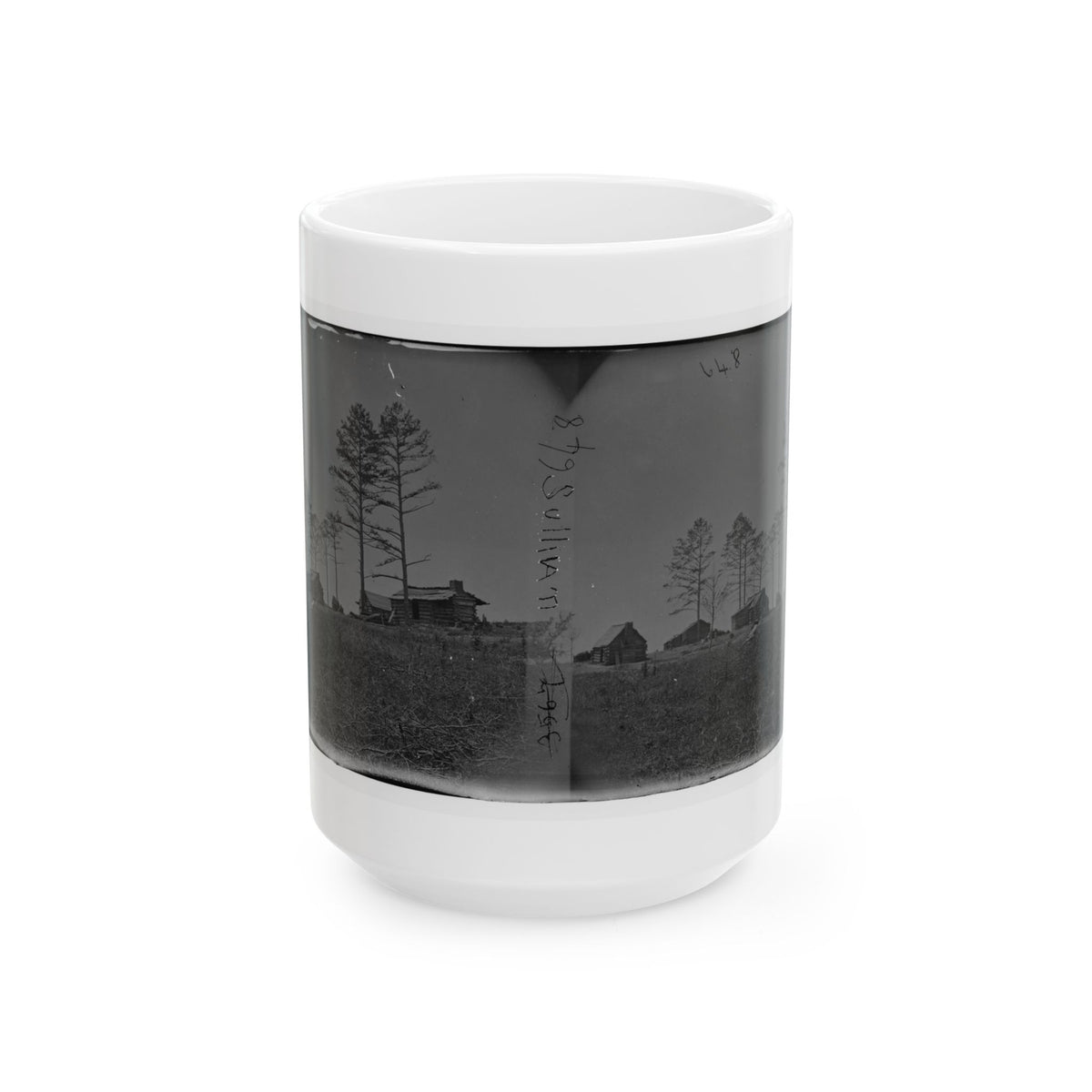 Manassas, Va. Confederate Winter Quarters (U.S. Civil War) White Coffee Mug