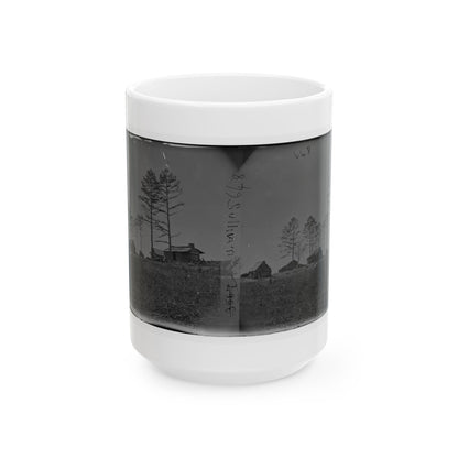 Manassas, Va. Confederate Winter Quarters (U.S. Civil War) White Coffee Mug