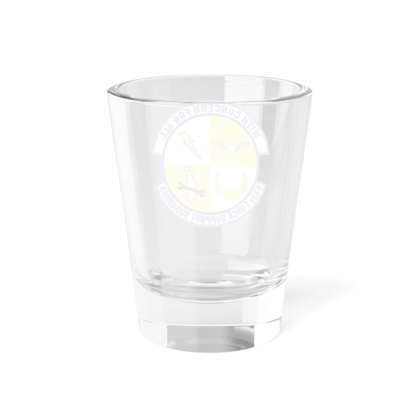 633d Force Support Squadron (U.S. Air Force) Shot Glass 1.5oz