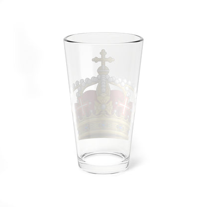 Corona Reale italiana (Italy) (Coat of Arms) Pint Glass 16oz