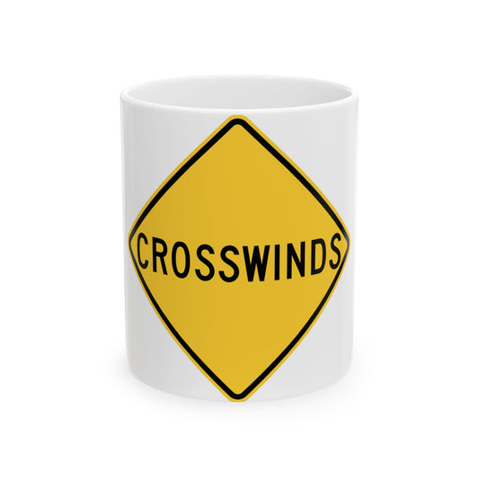 NYS NYW7-16 (New York) (Road Sign) White Coffee Mug