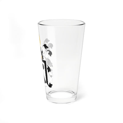 Coat of Arms of William Pynchon (United States) (Coat of Arms) Pint Glass 16oz