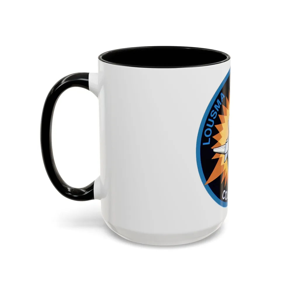 STS 3 (NASA) Accent Coffee Mug-Go Mug Yourself