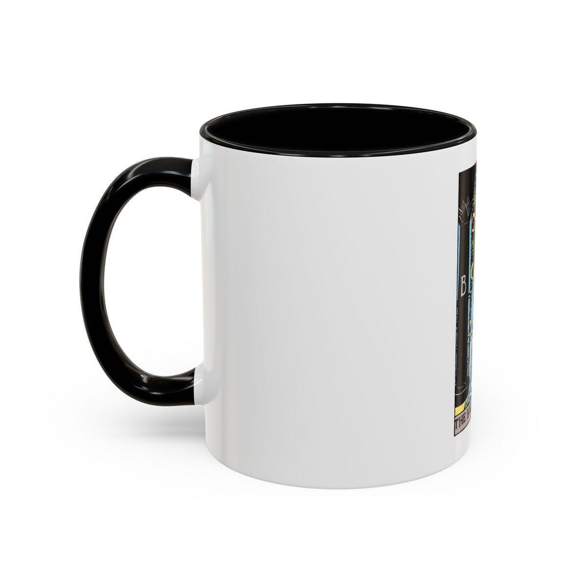The High Priestess (Tarot Card) Accent Coffee Mug