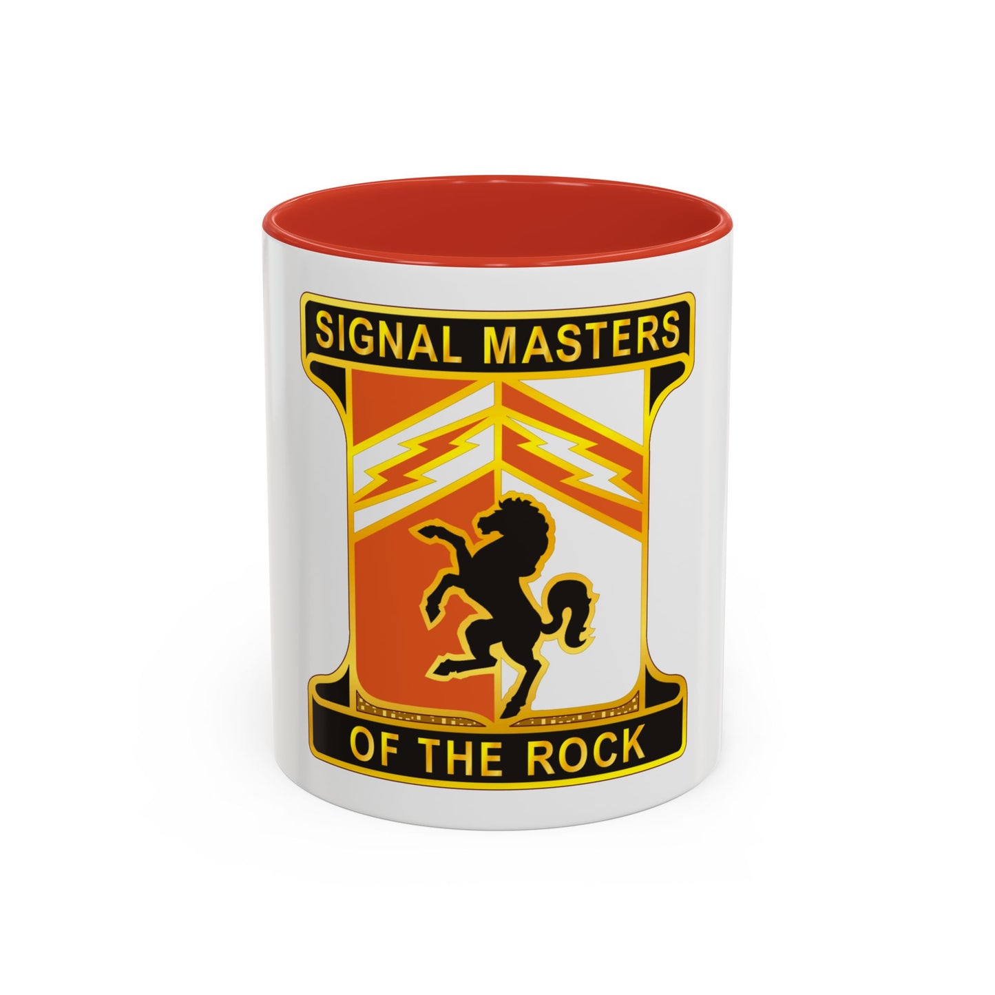 114 Signal Battalion (U.S. Army) Accent Coffee Mug