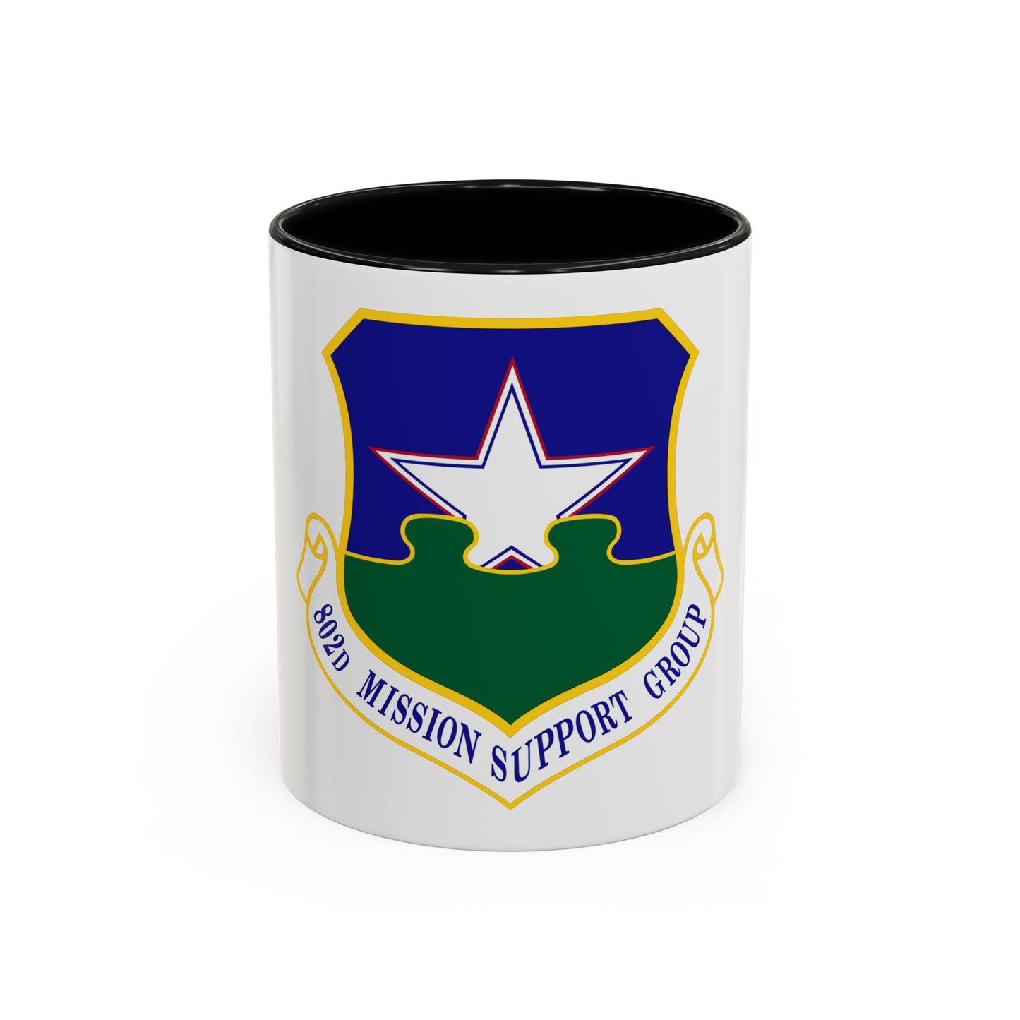 802nd Mission Support Group (U.S. Air Force) Accent Coffee Mug