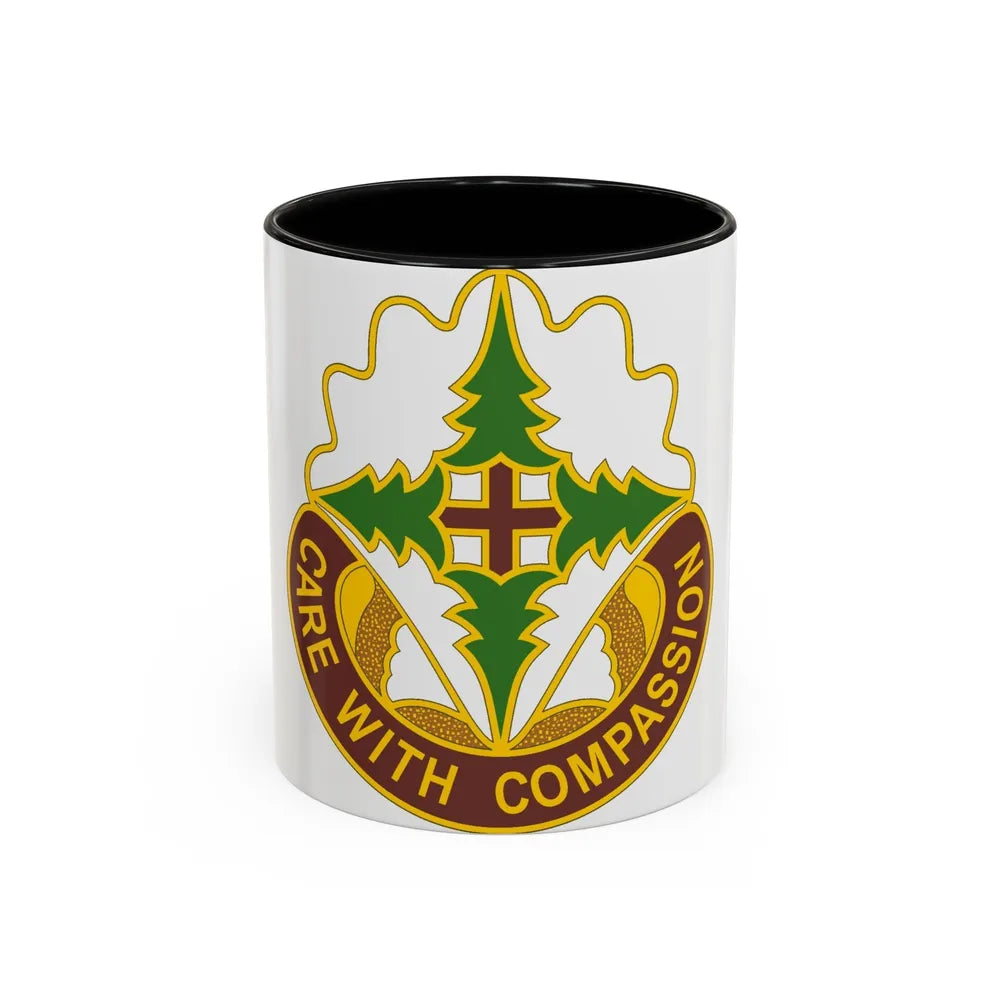 Madigan Medical Center (U.S. Army) Accent Coffee Mug-11oz-Black-Go Mug Yourself