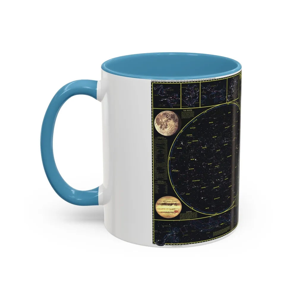 Heavens. The (1970) (Map) Accent Coffee Mug-Go Mug Yourself