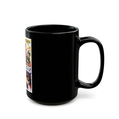 DR. WHO & THE DALEKS (SPANISH) 1965 Movie Poster - Black Coffee Mug-Go Mug Yourself