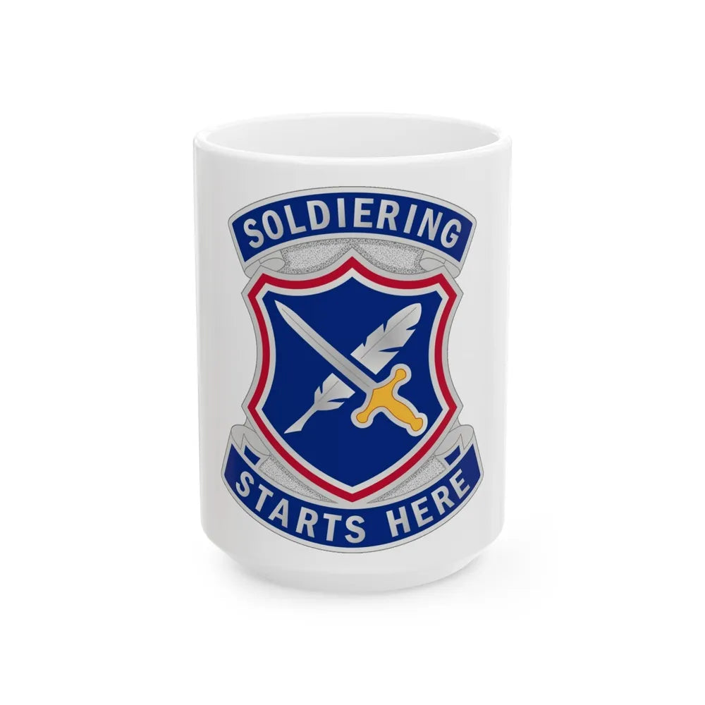 95th Adjutant General Battalion (U.S. Army) White Coffee Mug-15oz-Go Mug Yourself