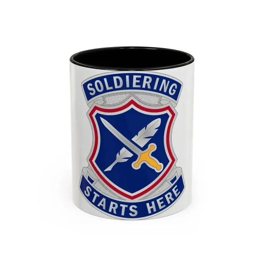 95th Adjutant General Battalion (U.S. Army) Accent Coffee Mug 11oz Black - Go Mug Yourself