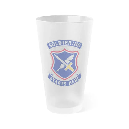 95th Adjutant General Battalion (U.S. Army) Frosted Pint Glass 16oz Default Title - Go Mug Yourself