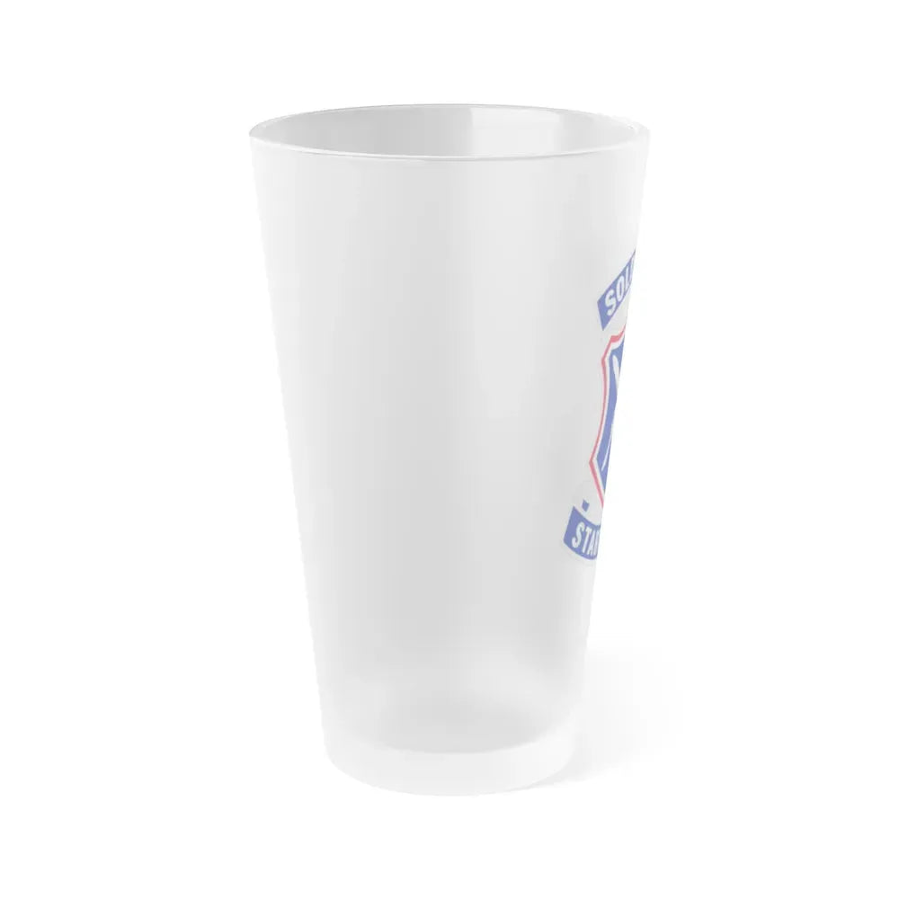 95th Adjutant General Battalion (U.S. Army) Frosted Pint Glass 16oz - Go Mug Yourself