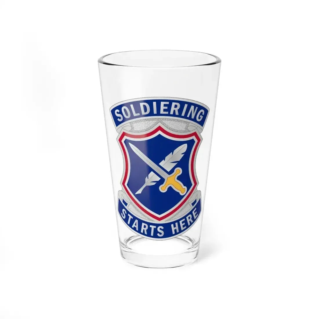 95th Adjutant General Battalion (U.S. Army) Pint Glass 16oz 16oz - Go Mug Yourself