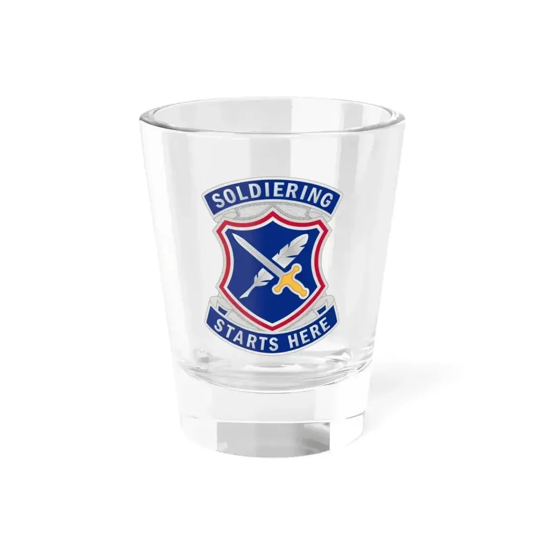 95th Adjutant General Battalion (U.S. Army) Shot Glass 1.5oz 1.5oz - Go Mug Yourself