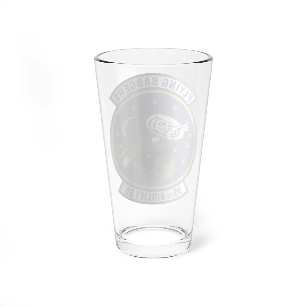 95th Airlift Squadron (U.S. Air Force) Pint Glass 16oz-Go Mug Yourself