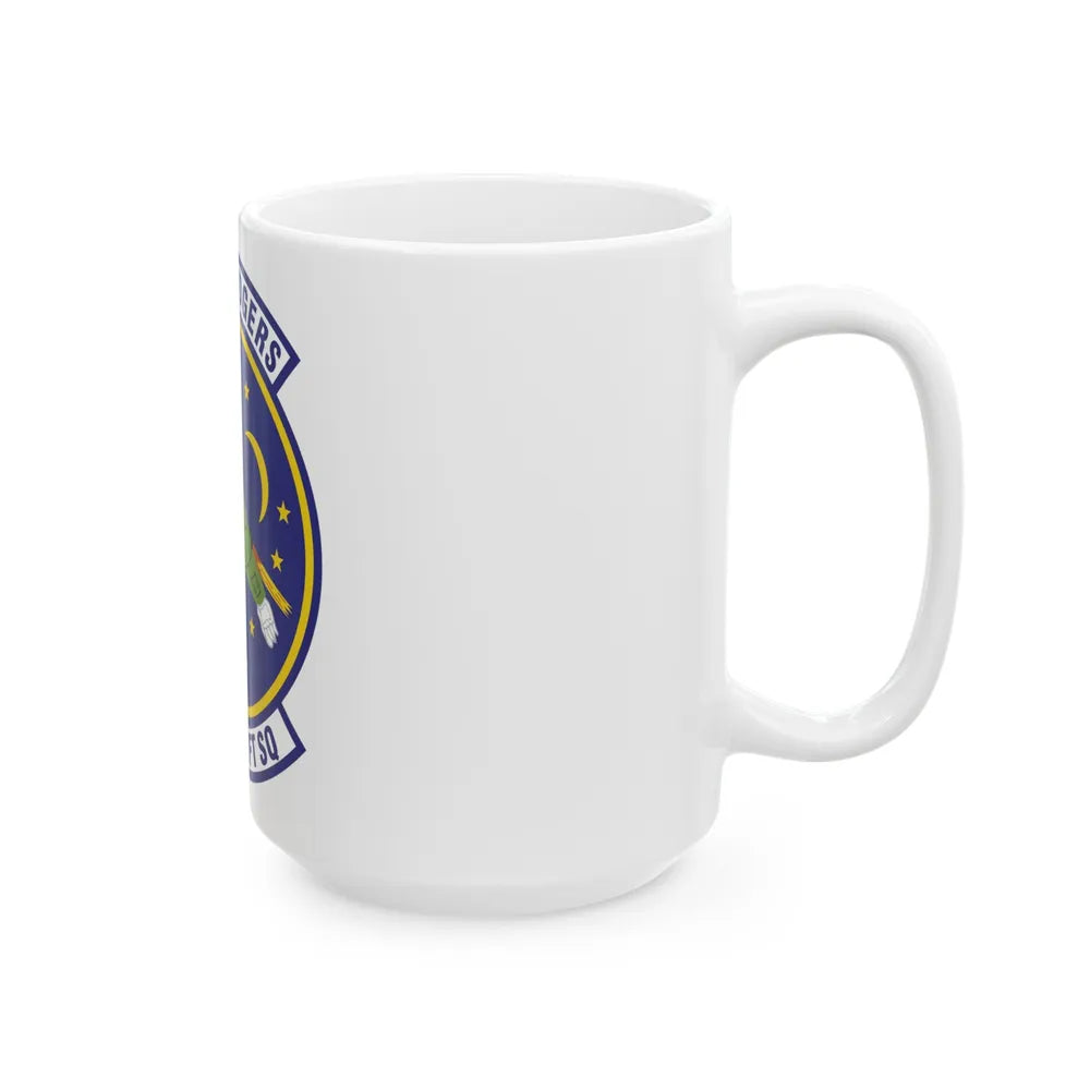 95th Airlift Squadron (U.S. Air Force) White Coffee Mug-Go Mug Yourself