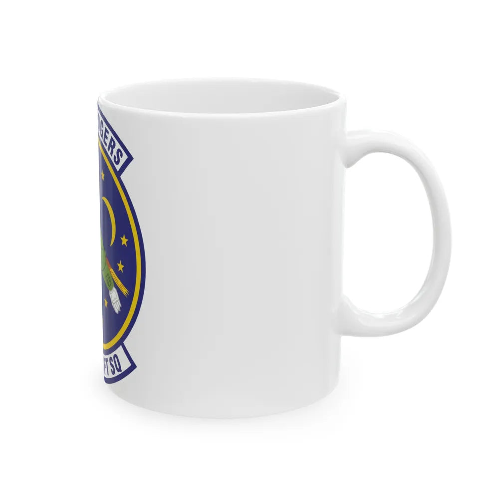 95th Airlift Squadron (U.S. Air Force) White Coffee Mug-Go Mug Yourself