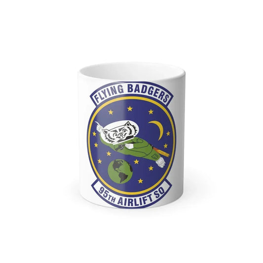 95th Airlift Squadron (U.S. Air Force) Color Changing Coffee Mug 11oz - Go Mug Yourself