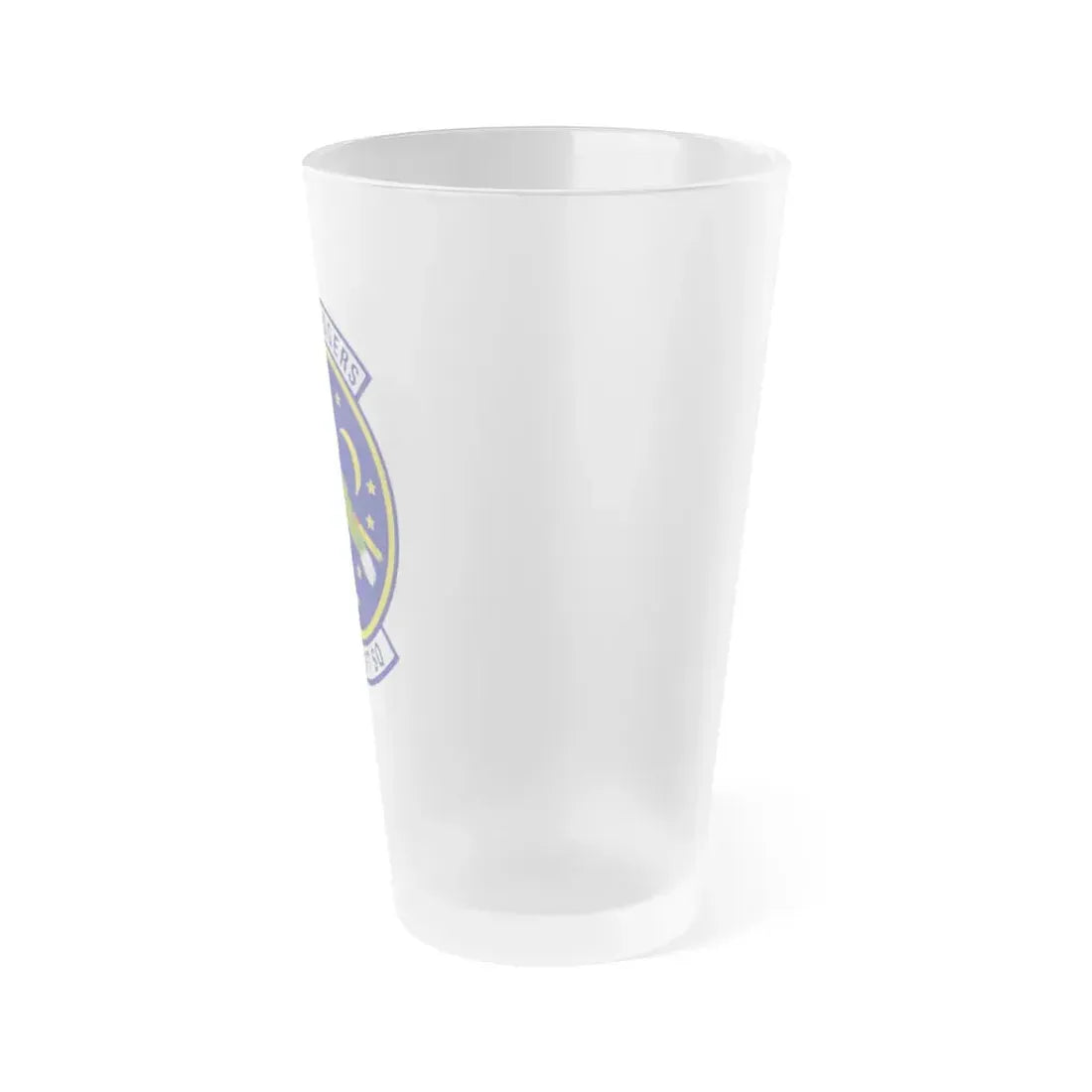 95th Airlift Squadron (U.S. Air Force) Frosted Pint Glass 16oz - Go Mug Yourself