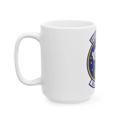 95th Airlift Squadron (U.S. Air Force) White Coffee Mug - Go Mug Yourself